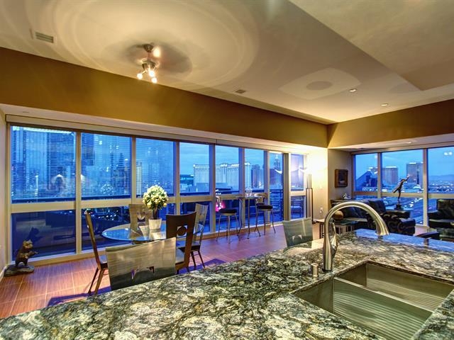 The Kitchen at MARTIN CONDO 1707 VIEWS TO LIVE FOR