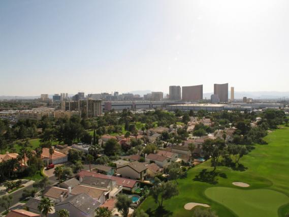 Views from the West Side of Regency Towers Las Vegas Views from the West Side of regency Towers Las Vegas