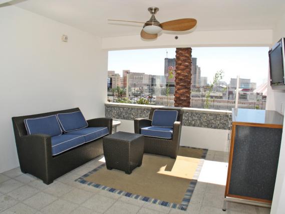 SKY LAS VEGAS POOL CABANAS WITH FLAT SCREEN TV