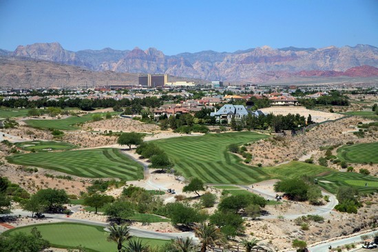 Badlands Golf Course Views from Queensridge Towers High Rise Condos